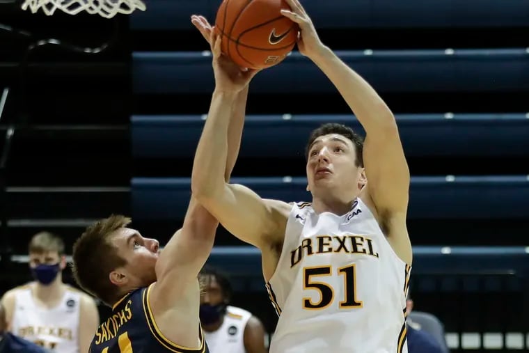 Drexel forward James Butler had a team-high 23 points in a win over St. Joseph's on Wednesday.