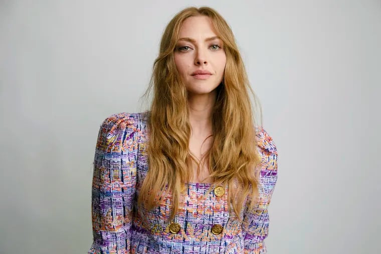 Amanda Seyfried poses for a portrait to promote the television miniseries "The Crowded Room" in June.