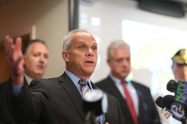 Camden County Director of Public Safety Rob Blaker says it’s a “myth” that the effects won’t be big in South Jersey. (DAVID SWANSON / Staff Photographer)