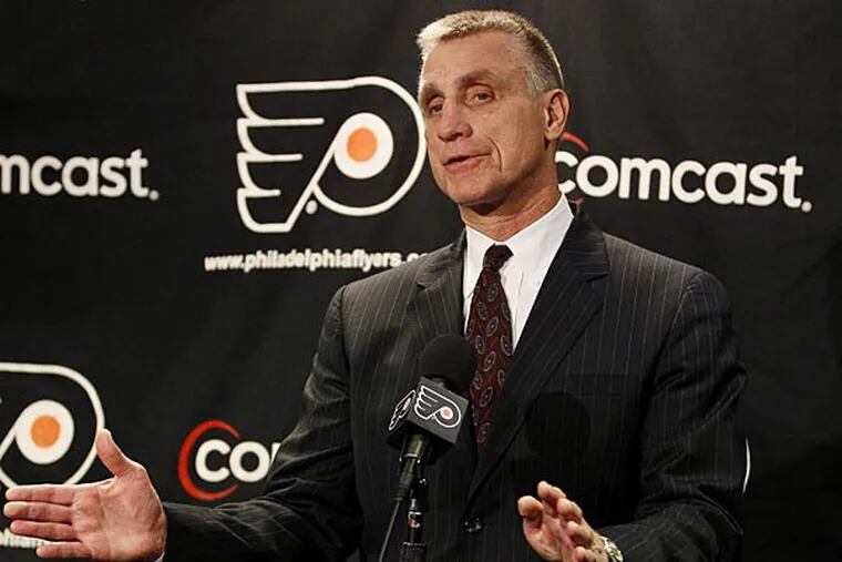 Flyers general manager Paul Holmgren. (Matt Slocum/AP file photo)