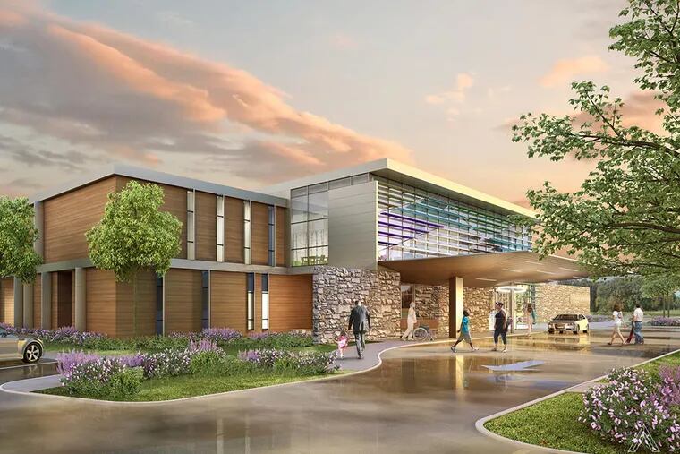 The new Nemours clinic in Deptford will rise in a region of especially vigorous competition and rivalry in pediatric health.