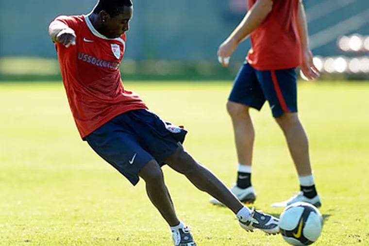 Freddy Adu has not played for the United States national team since 2008. (AP file photo)