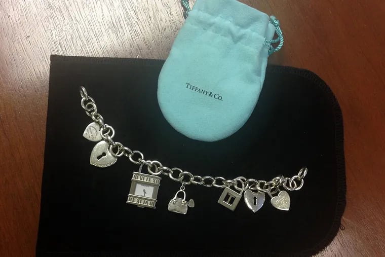 The $2,000 Tiffany bracelet that an informant allegedly gave former Traffic Court Judge Thomasine Tynes. Philadelphia District Attorney's Office