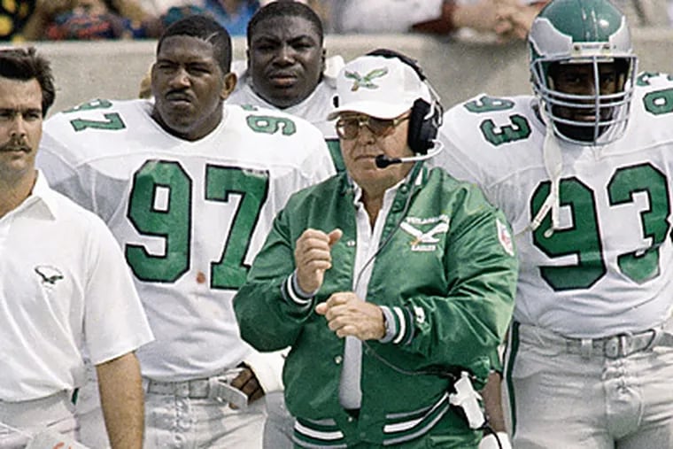 Former Eagles coach Buddy Ryan will be honored on Monday night. (AP File Photo)