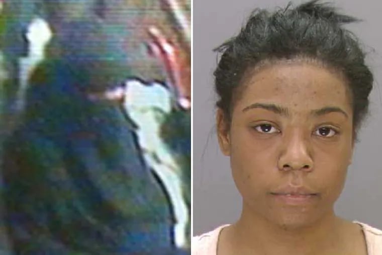 A 5-year-old girl was kidnapped from her West Philadelphia school in January by a woman dressed in a Muslim-style scarf (left) who said she was the child's mother. Christina Regusters, right, is charged in connection with the crime. (Photos: Philadelphia Police Department)