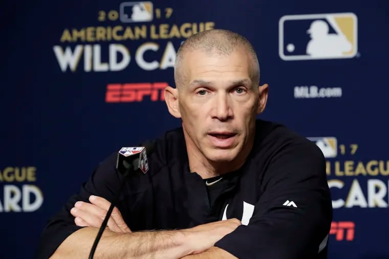 Joe Girardi will be introduced Monday as the Phillies new manager in a news conference at Citizens Bank Park.