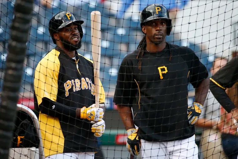 As Josh Harrison takes his shot at Phillies redemption, Andrew McCutchen  smiles from afar