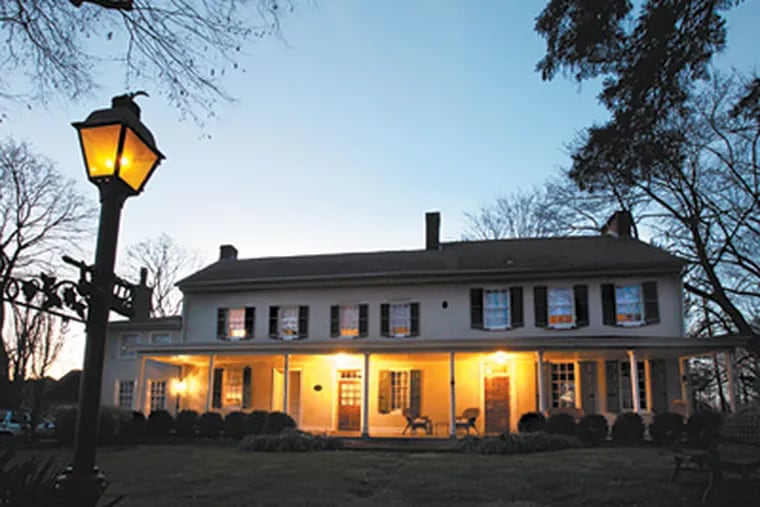 Alan and Marla Beletz' home in Plymouth Meeting that dates from 1739. (Laurence Kesterson / Staff Photographer)
