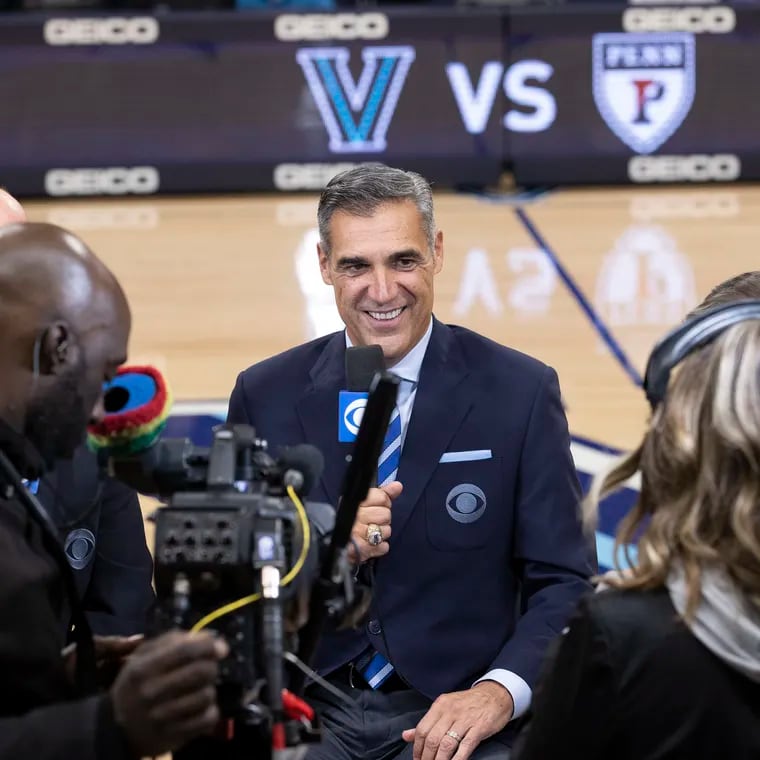 Former Villanova Coach Jay Wright will help cover the men's NCAA basketball tournament for the second straight season for CBS.