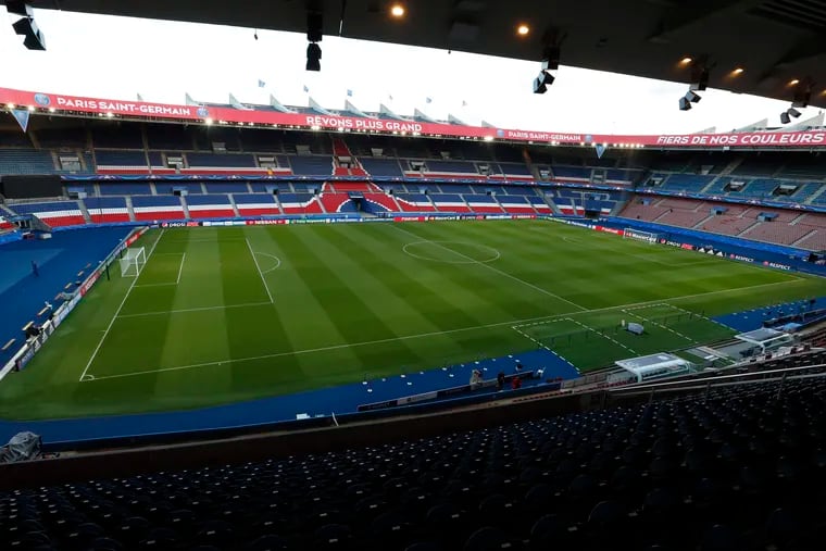 The Parc des Princes in Paris will host the United States' Women's World Cup group stage game against Chile, and a potential quarterfinal between the U.S. and host France.