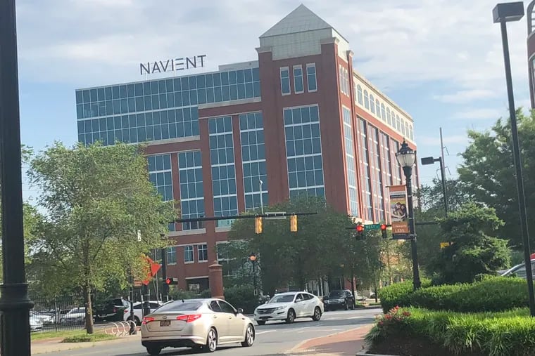 Student loan servicer Navient's headquarters at 123 Justison Street, Wilmington, Del.