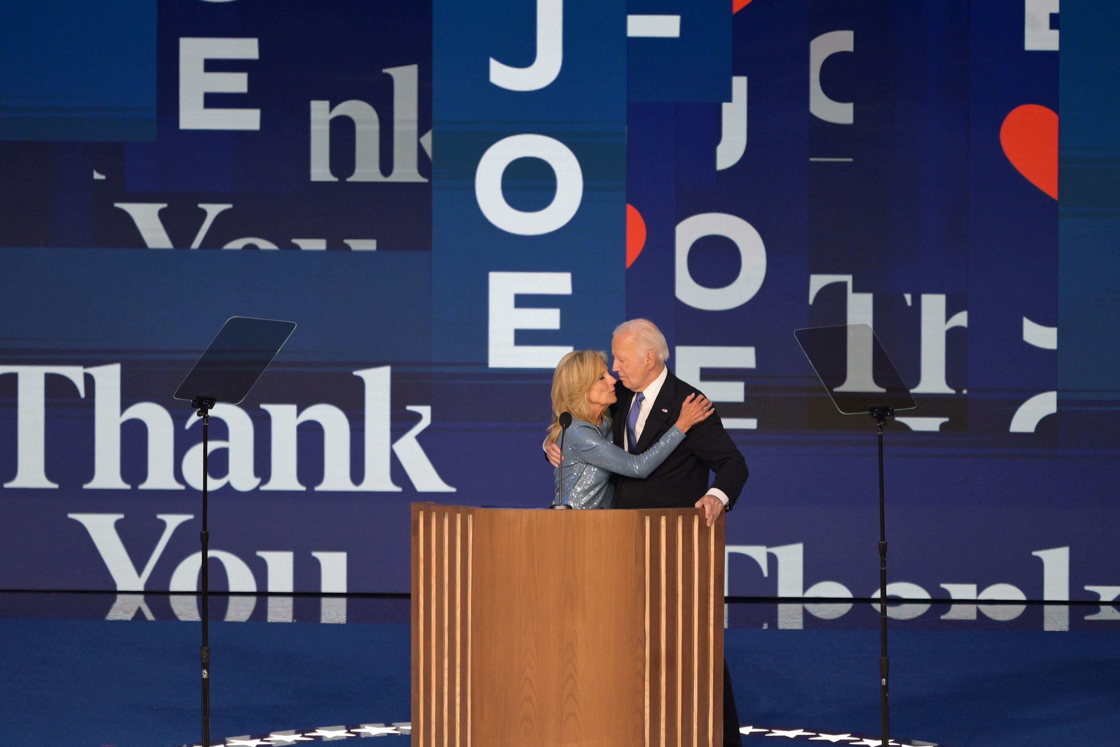 Joe Biden delivers farewell speech at DNC