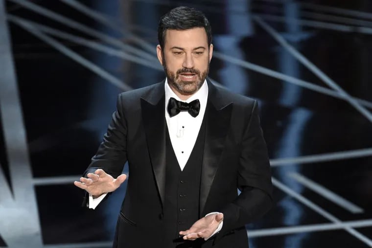 Jimmy Kimmel at the Oscars in February.