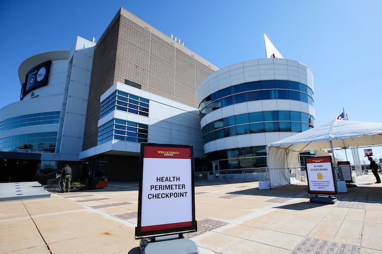 Sunday's Flyers-Capitals game will be the first game at the Wells Fargo Center to include fans since the Sixers beat Detroit on March 11, 2020.
