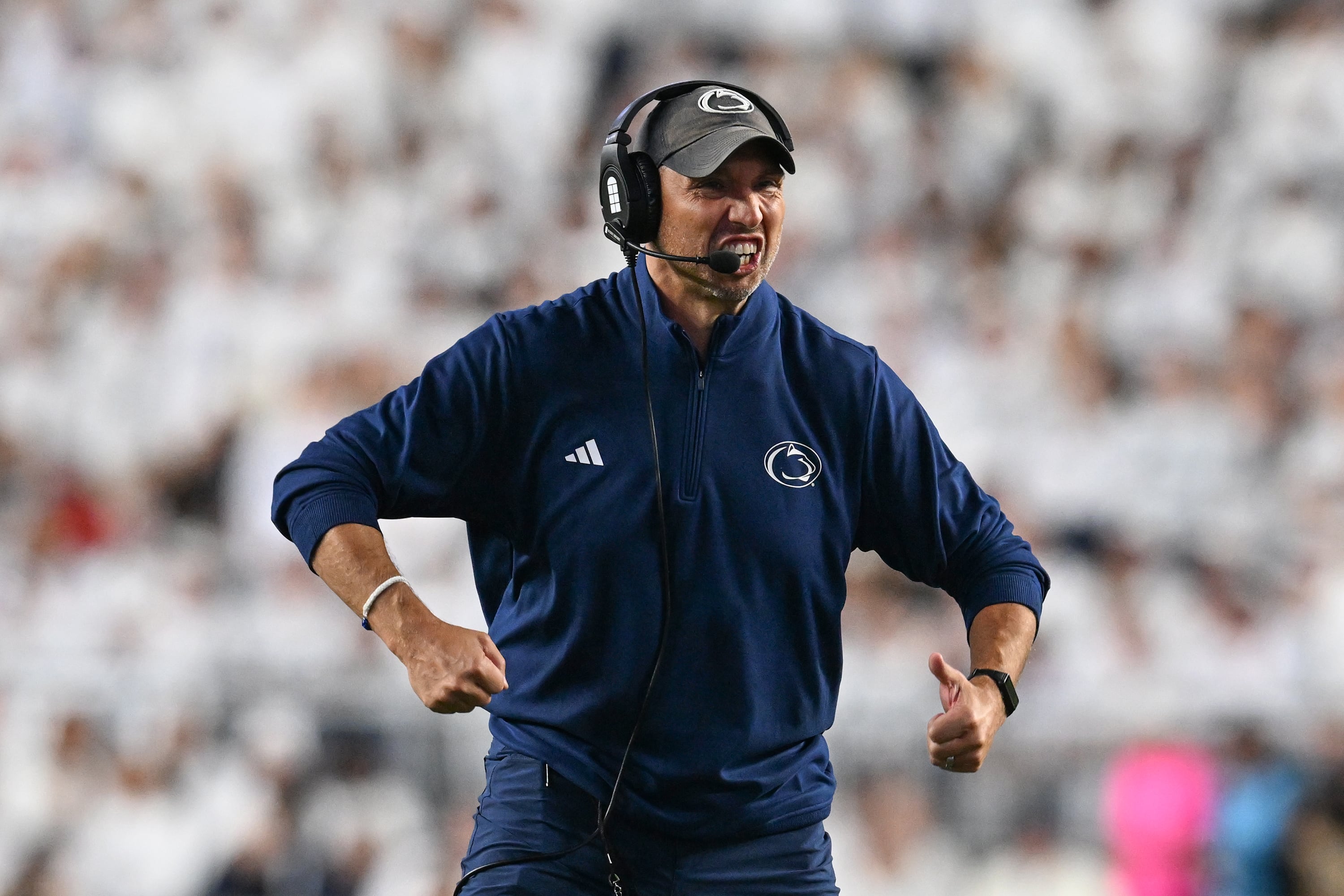 Penn State, winless in the Big 10, is looking for answers up front with trip to Michigan looming