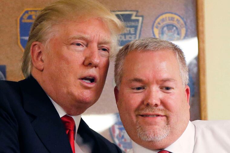 Donald Trump in Statesville, N.C., Thursday.