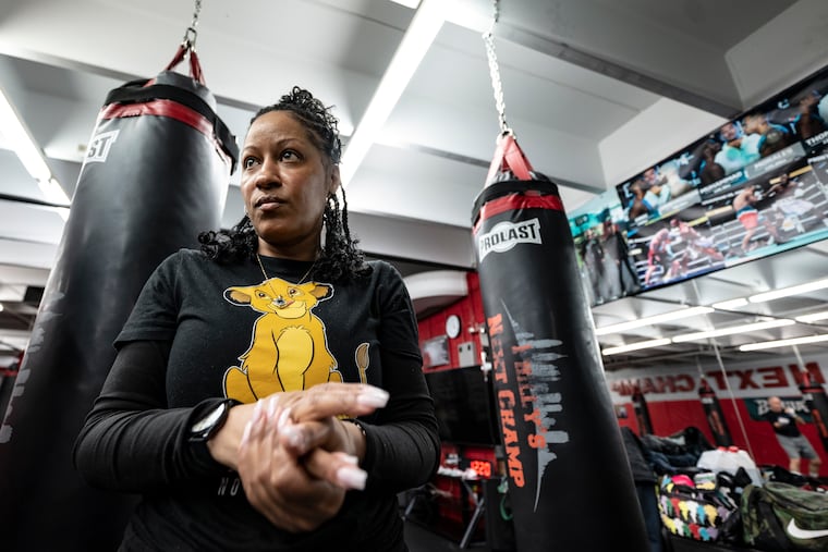 West Philly native Trish Kuller is the cutwoman for welterweight champion Jaron "Boots" Ennis.
