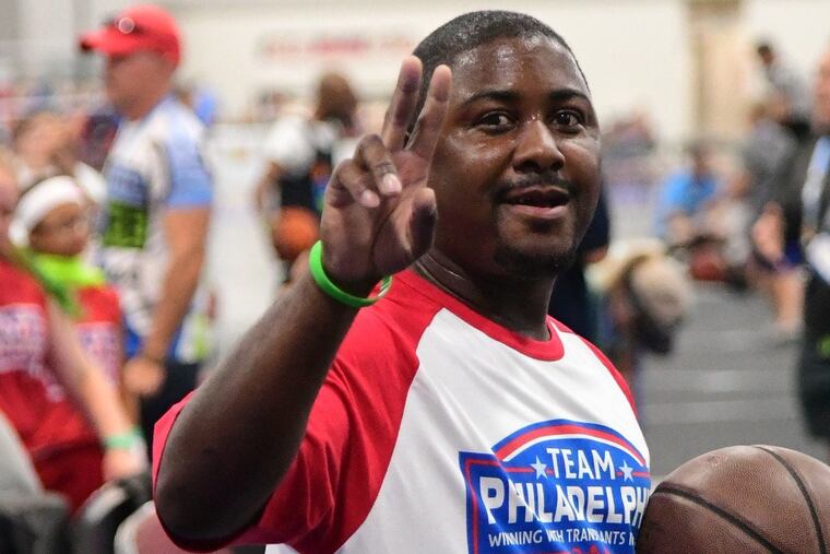 Rafiah Cheeks participating in the 2018 Transplant Games. He is returning this year on July 29, representing Team Philly.