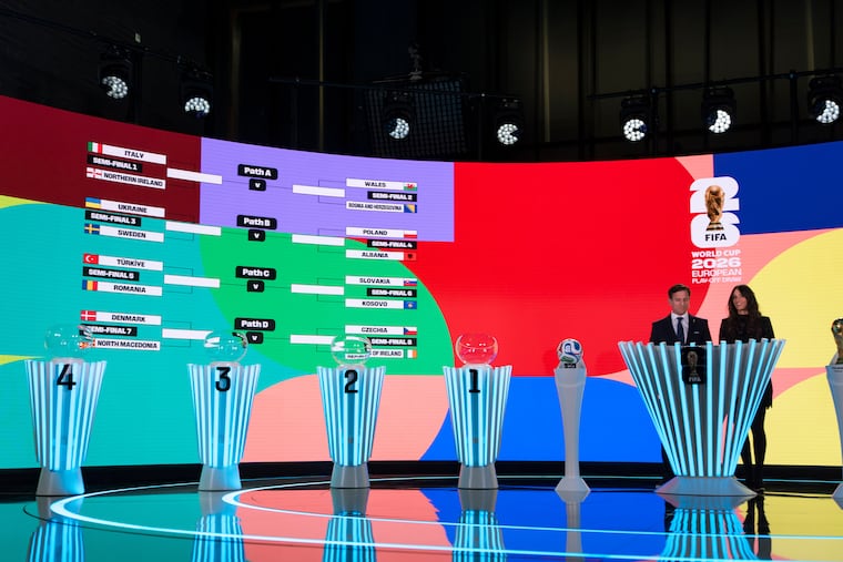 FIFA will select the team pairings for this summer's World Cup during its draw live from the Kennedy Center on Friday.