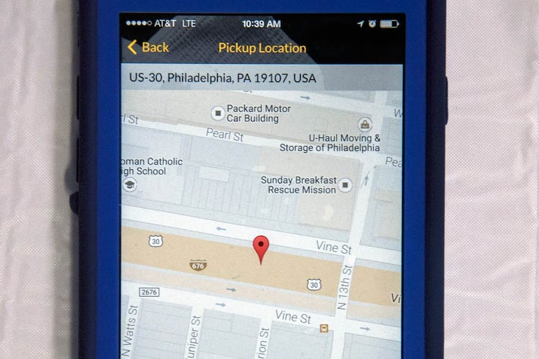 The app Food Connect, which lets local restaurants with surplus food connect with anti-hunger organizations in the city.