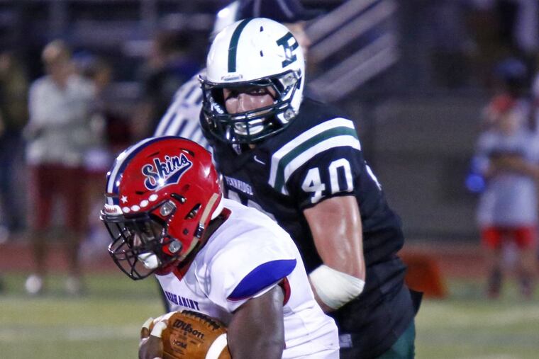 Nick Tarburton, who starred at linebacker for Pennridge High School, is making the switch to defensive end at Penn State.