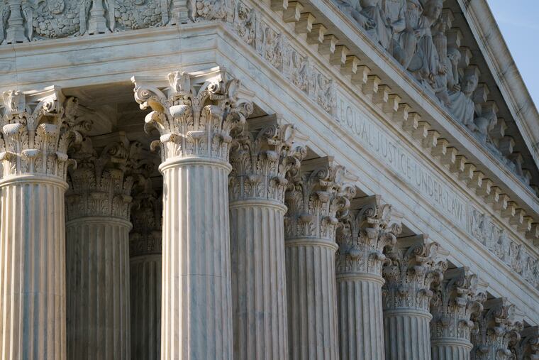 The U.S. Supreme Court building in Washington, D.C>