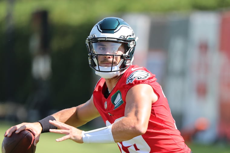 Quarterback Ian Book spent the 2022 season and 2023 training camp with the Eagles.