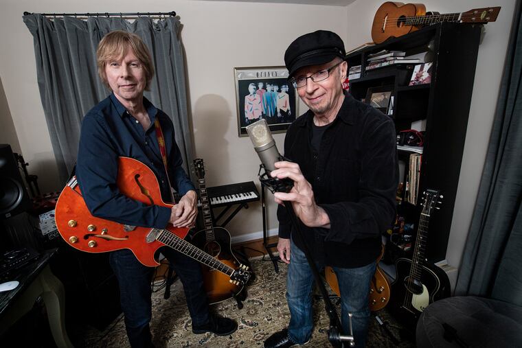 Steve Butler (left) and his brother Brian Butler have had a 50-year musical partnership and have led the bands Quincy and Smash Palace to greater success than most.