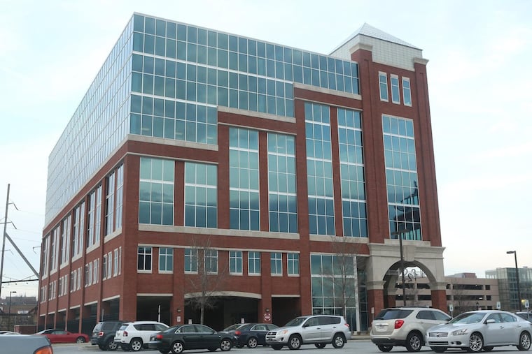 The headquarters of student loan debt collector Navient Corp., in Wilmington, in 2014.