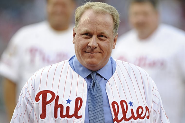 Former Phillies pitcher Curt Schilling. (AP)
