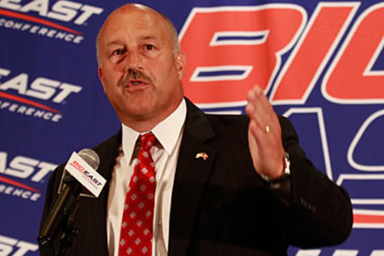 "Come out and support the Temple Owls," Steve Addazio said Wednesday. (David Swanson/Staff Photographer)