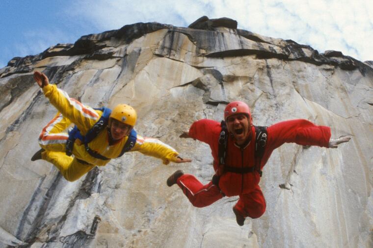 Jean and Carl Boenish in the documentary, 'Sunshine Superman,' a Magnolia Pictures release.