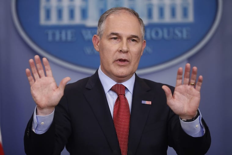 EPA Administrator Scott Pruitt is named in Maryland’s legal action.