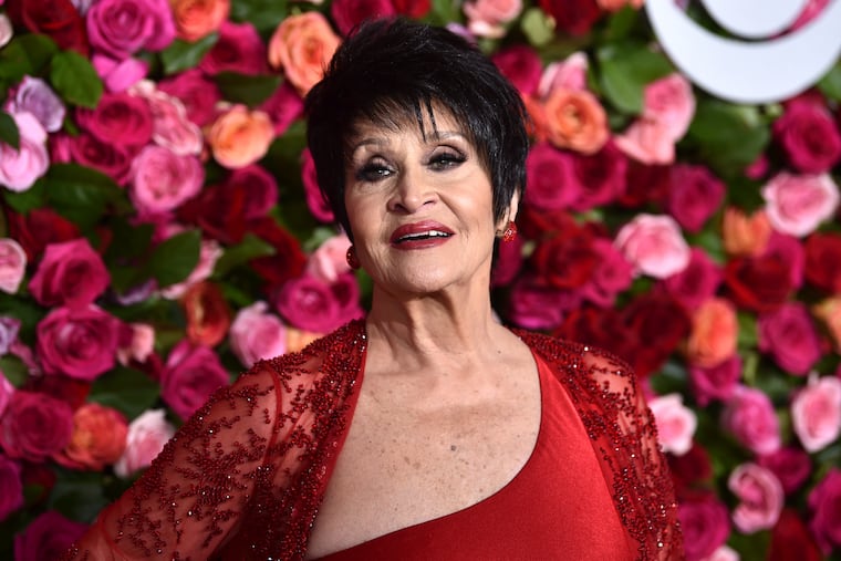 Chita Rivera arrives at the 72nd annual Tony Awards at Radio City Music Hall on Sunday, June 10, 2018, in New York.