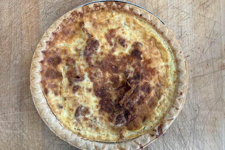 Quiche Lorraine is one of the regular menu items baked daily at Mother's Market & Bakery in Stone Harbor.