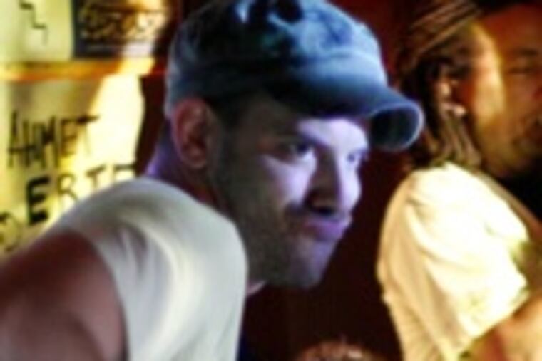 Lower Merion's Adam Dorn is Mocean Worker, performing here Thursday.