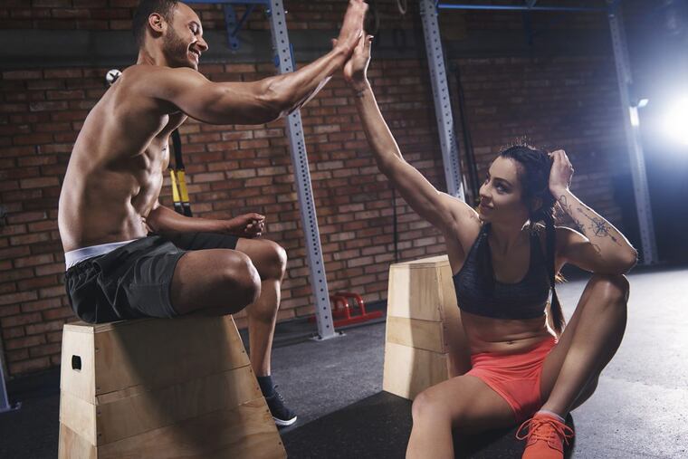 Getting fit together can be fun.