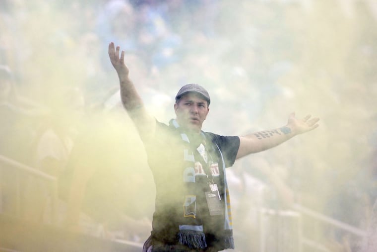 Philadelphia Union chief business officer Tim McDermott coordinates the team’s relationship with the Sons of Ben supporters’ club, the team’s most loyal fans.