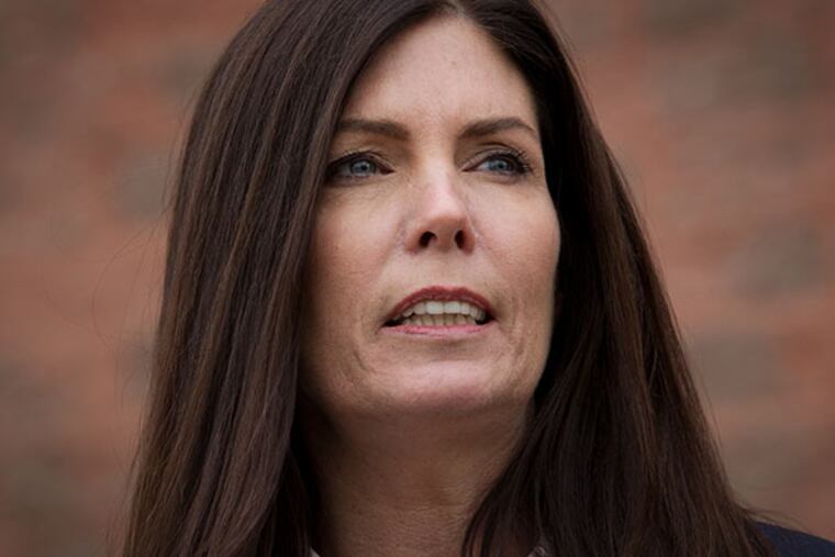 Pennsylvania Attorney General Kathleen Kane. (Alejandro A. Alvarez / Staff Photographer)