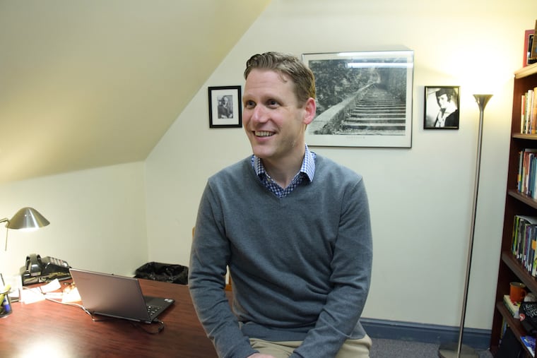 Ross S. Brinkert, associate professor of corporate communication at Penn State Abington, in a 2016 photo.