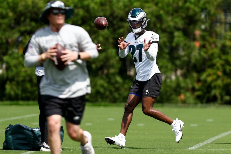 Eagles cornerback Quinyon Mitchell isn't satisfied despite a standout rookie season.