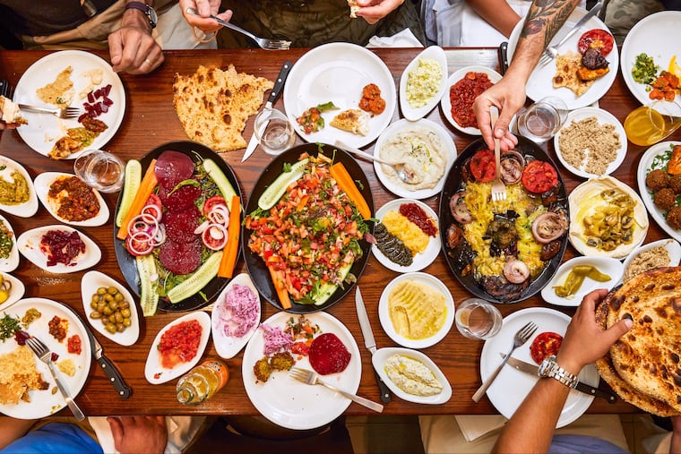 Israeli salads as pictured in "Israeli Soul." Courtesy of Rux Martin Books/Houghton Mifflin Harcourt.