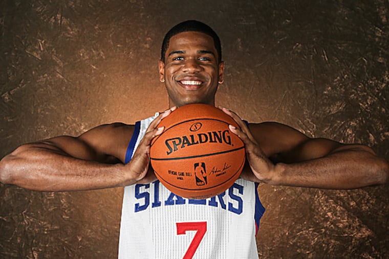 The 76ers' Ronald Roberts. (Steven M. Falk/Staff Photographer)