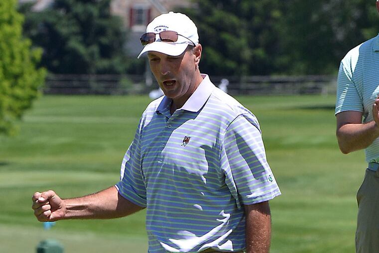 Dave McNab of Applebrook won the Phila. PGA event in 2015.