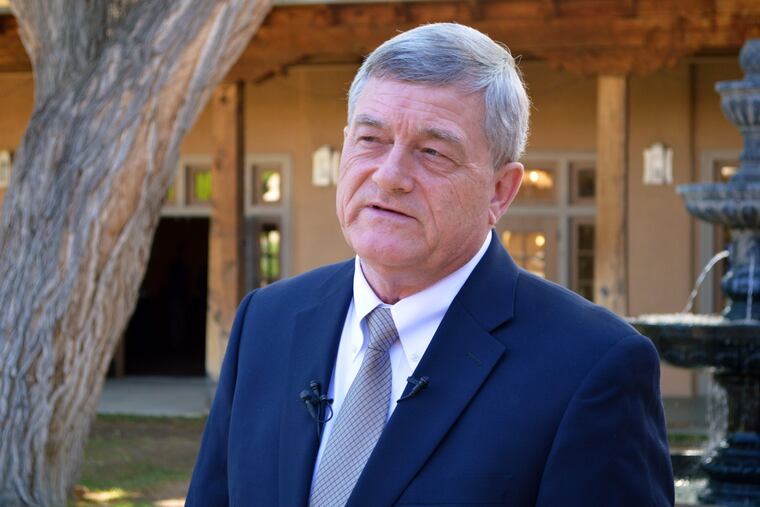 U.S. Census Bureau Director Steven Dillingham talks to reporters at the National Hispanic Cultural Center in Albuquerque on Wednesday, May 29, 2019, before meeting with Latino and Native American leaders. Dillingham promised Wednesday the 2020 Census will remain independent and will avoid political pressures amid uncertainty over how the bureau will question immigrants.
