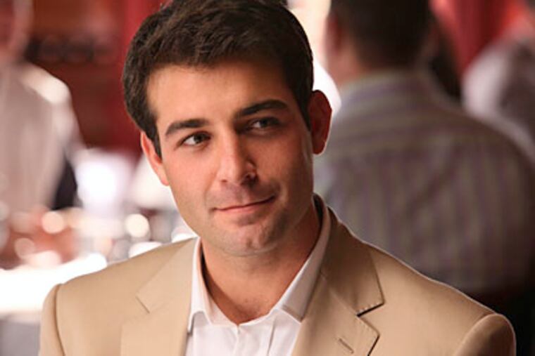 James Wolk says selling shoes "made me really comfortable with interacting with people and ... sensing people."