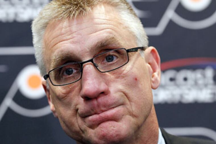 "It's a different draft, for sure," Paul Holmgren said. "There are some top-end guys there." (Alex Brandon/AP Photo)