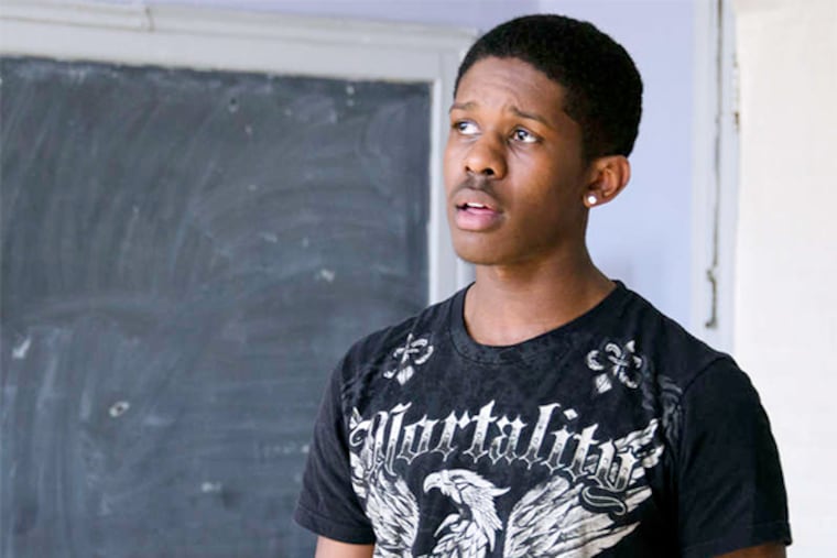 Toney Goins rehearses for "Free Your Mind, the Rest Will Follow," which he was to perform in Harrisburg this week.