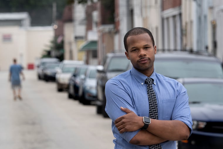 Mark Barbee, mayor of Bridgeport, is photographed at the Borough Hall in Bridgeport, Pa. Monday, October 8, 2018.