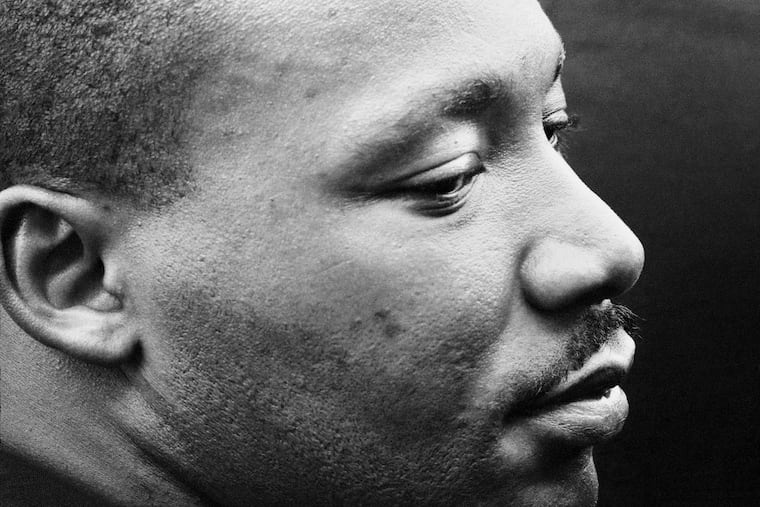 Martin Luther King Jr., after delivering his "I Have a Dream" speech at the March on Washington in August 1963. His advocacy of solidarity and direct action has inspired a new coalition in Philadelphia, write Jason Holtzman and Carl Day.